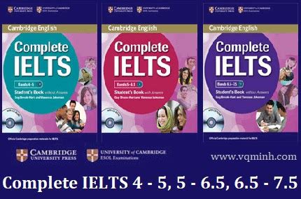 Complete IELTS 4 - 5.5, 5 - 6.5, 6.5 - 7.5 [eBook.pdf; Audio.mp3 ...