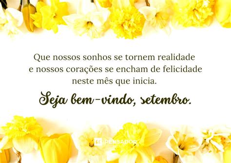 43 frases de bem-vindo, setembro, para iniciar o mês com esperança e ...