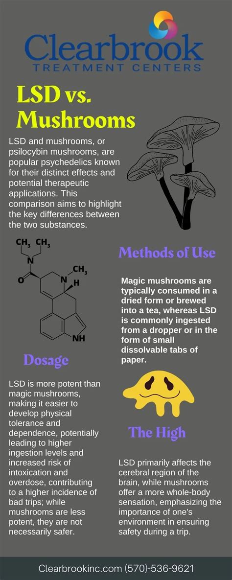 lsd  mushrooms side effects clearbrook centers