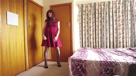 Crossdress Red Dress 19 Nude Pics XHamster
