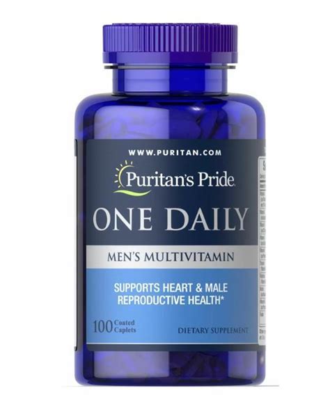 Puritan's Pride One Daily Men's Multivitamin: инструкция + цена от 471 ...