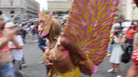 Beautiful Transgender At 2016 Rome Gay Pride Parade AShemaletube