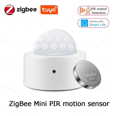 Tuya Zigbee Sensor De Movimiento Pir Mini Detector De Presencia De