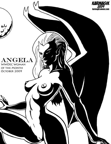 Angela By Karmagik Hentai Foundry