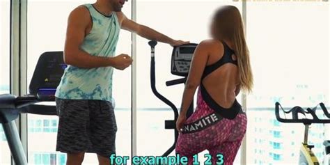 Hot Sex With A Big Booty Gym Slut Tnaflix