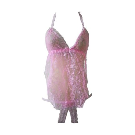 Promo Jakarta Lingerie Jl Babydoll Sexy Open Crotch Pink Diskon Di Seller Jakarta