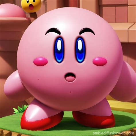 kirby giving a handshake to anya from spyxfamily Prompts | Stable ...