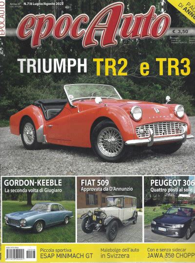 Epocauto N Luglio Agosto Mensile Italiano Edicola Shop