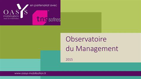 rencontres dautomne  observatoire du management   oasys