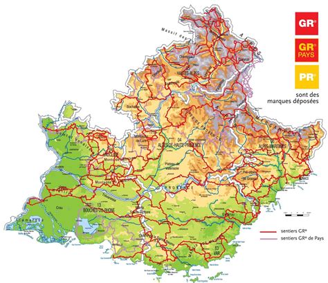 Les Sentiers Gr Site Officiel Du Comit Ffrandonn E Provence Alpes