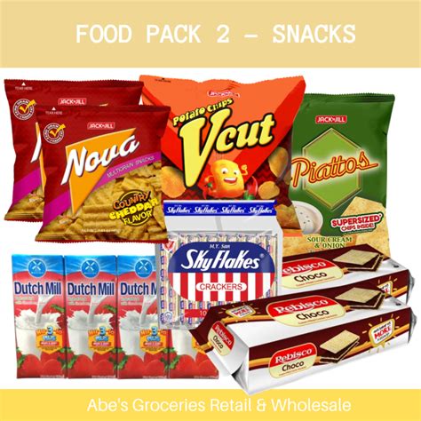 Food Pack 2 Snacks Merienda Nova V Cut Piattos Dutchmill
