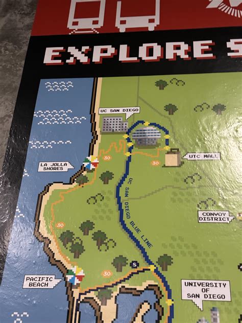 How UCSD is depicted in the SDSU transit map : r/UCSD