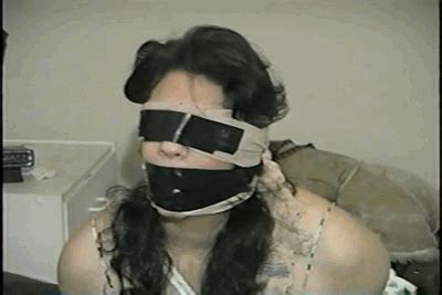 Amateur Bound And Gagged Girls Yr Old Latina Housewife Ace Bandage Electrical Tape Gagged
