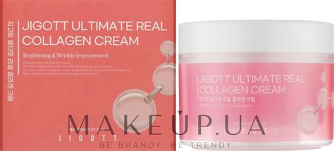 Jigott Ultimate Real Collagen Cream - Увлажняющий крем для лица с ...