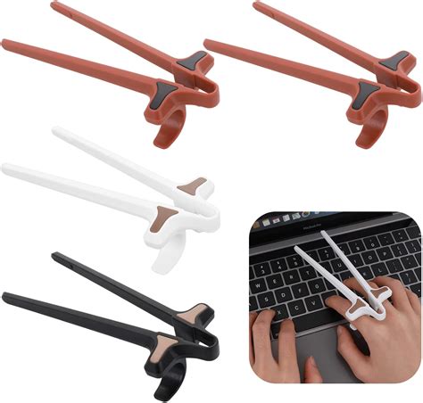 Abeillo 4 Pack Finger Chopsticks For Gamers Fun Snack Clips Gamer
