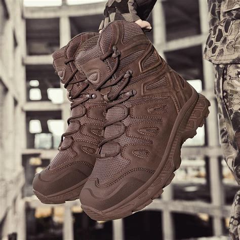 Купить Мужские водонепроницаемые походные ботинки, легкие ботинки ...