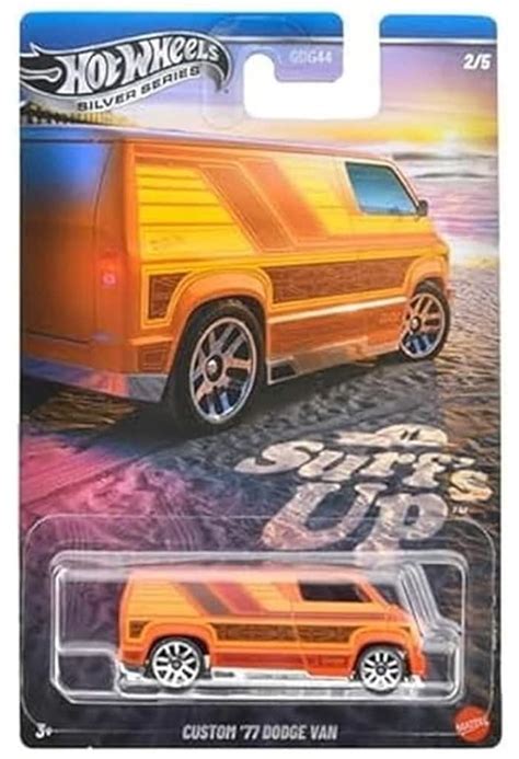 駿河屋 買取1 64 カスタム 77 ダッジバン Hot Wheels テーマオートモーティブ Surfs Up JCB66 ホットウィールhotwheels