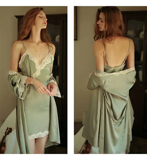 Lady Pijama Lace Pillama De Mujer Lingerie Three Pieces Luxury Pyjama