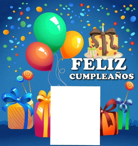 FELIZ CUMPLEAÑOS Montaje fotografico Pixiz