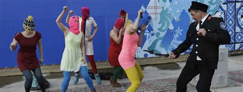 Pussy Riot Russisk Aktivistisk Kunstgruppe Lex