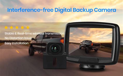 Auto Vox Cs Digital Wireless Reversing Camera Kit Stable Signal Rear