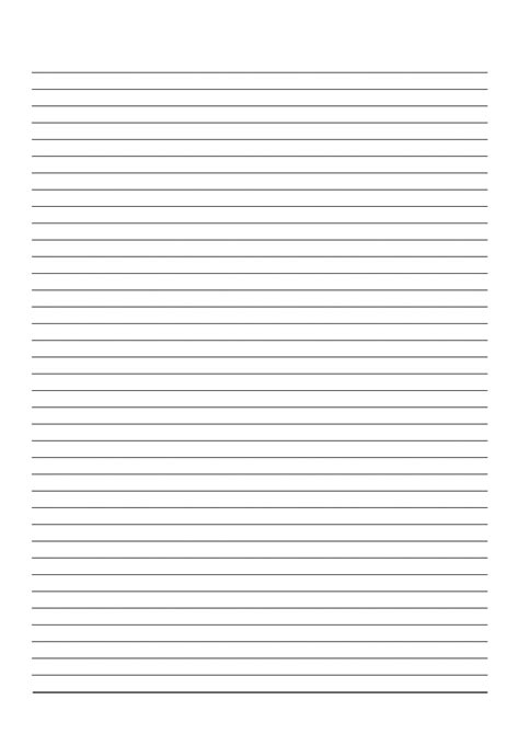 Folha Em Branco Para Imprimir - 40 Modelos De Papel Pautado Em Branco Para Imprimir (word, Doc, Pdf ...