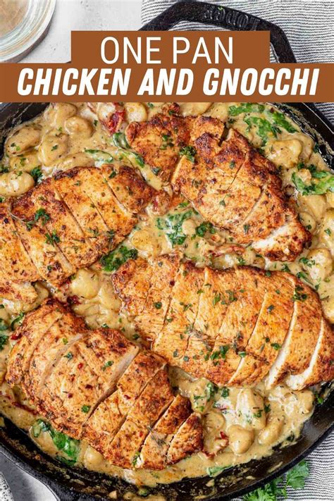 One Pan Creamy Chicken And Gnocchi Artofit