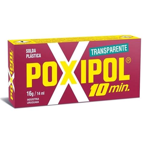 Poxipol 10 min Transparente 16Gr Poxipol - Poxipol 10 min Transparente ...