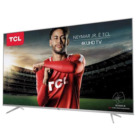 Smart TV LED Semp TCL 50” Ultra HD 4K HDR Wi-Fi 50P6US - Smart TV ...