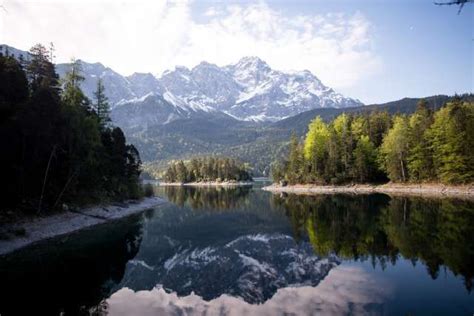 Natur Highlight An Der Zugspitze Der Eibsee Eibsee Zugspitze Natur