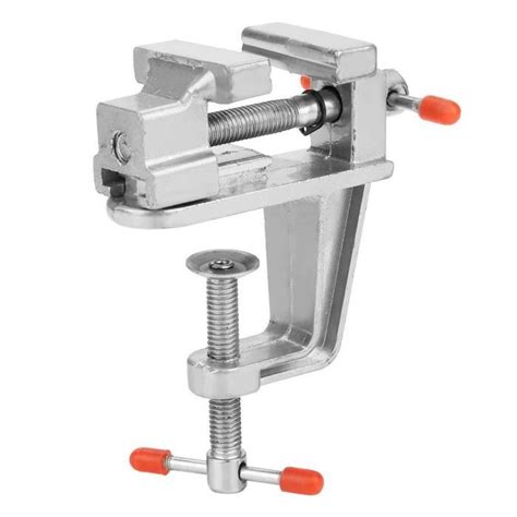 Qiilu étau de table Mini pince plate Vise Clamp Table en alliage d