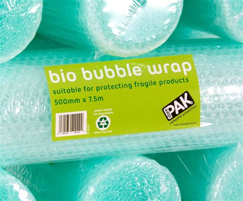 Bio Bubble Wrap 500mm X 75 Metres Retail And Wholesale