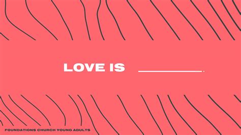 Love Is Sermon Series on Behance