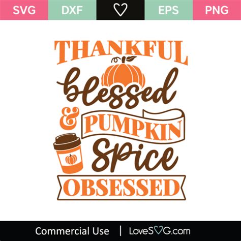 Thanksgiving Pumpkin SVG Cut File Lovesvg