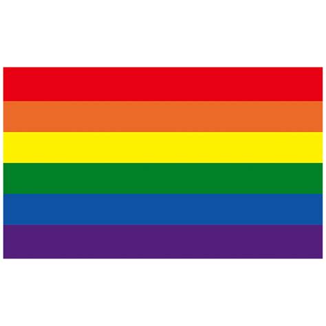 Bandera Del Arco Iris Arandelas De Poli Ster Lgbt Gay Arco Iris