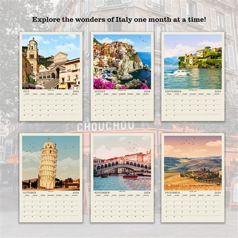 2025 Italian City Calendar | Ways to travel, Vintage travel posters, City