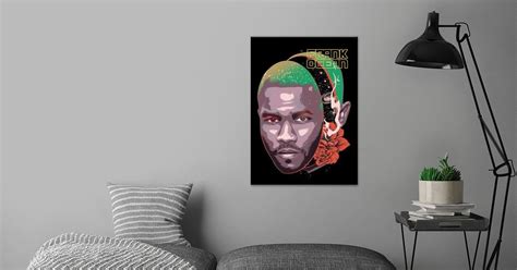 Frank Ocean Poster By Heymoonly Displate