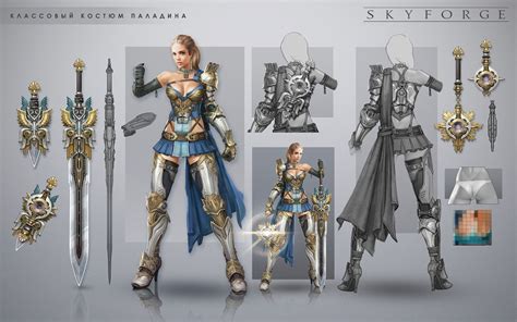 Artstation Skyforge Classes Paladin Anton Lavrushkin Female