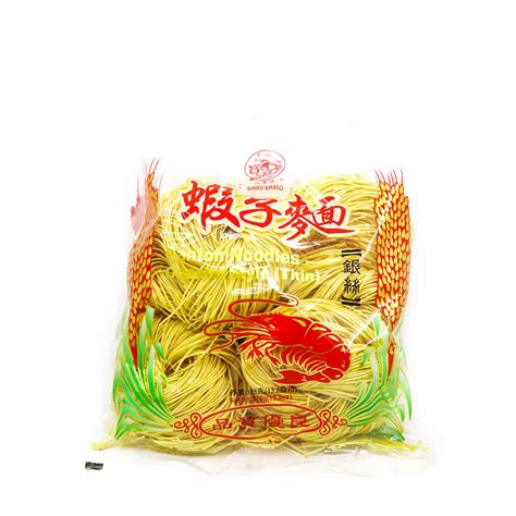 Sinbo Canton Noodles Dried Shrimp Oriental Style Thin 375g
