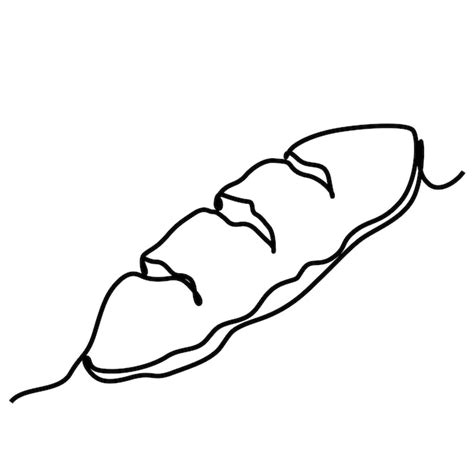 Premium Vector Single Continuous Line Drawing Of Stylized Sweet Fresh