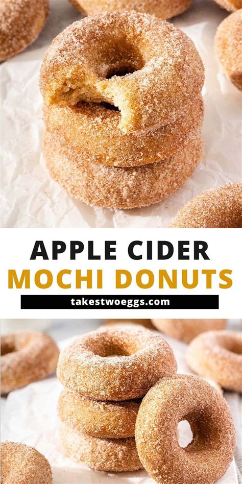 Apple Cider Mochi Donuts Recipe Apple Cider Donuts Recipe Cider