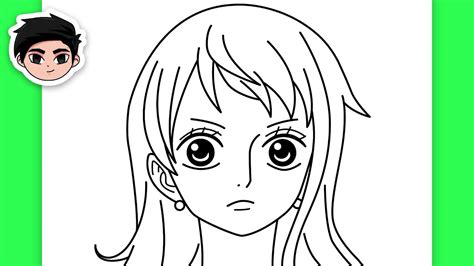 How To Draw Nami One Piece Easy Drawings Girl Drawing Sketches Porn