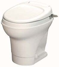 Thetford 31653 Aqua Magic V High Profile Foot Flush Parchment RV Toilet