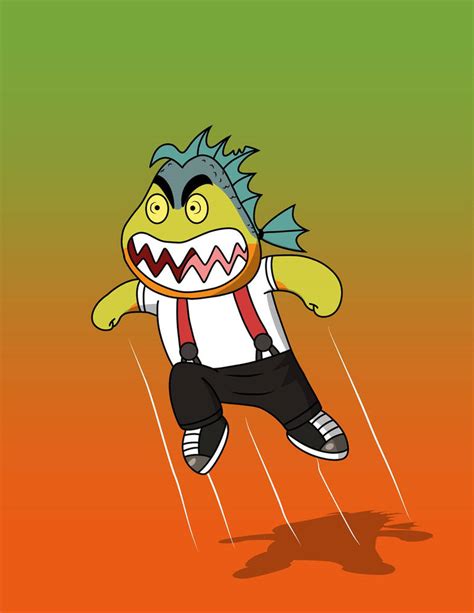 Mr. Piranha-The Bad Guys by DavideoStudio on DeviantArt