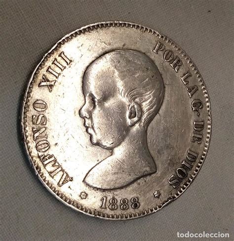 Moneda Pesetas Alfonso Xiii A O De Plata Comprar Monedas De