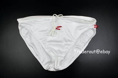 Aussiebum Mens White Original Classic Swim Bikini Brief Swimwear Size M L Xl Ebay