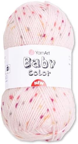 Frida s Wollhaus YarnArt 50 g Baby Color Babywolle Garn Stricken Häkeln