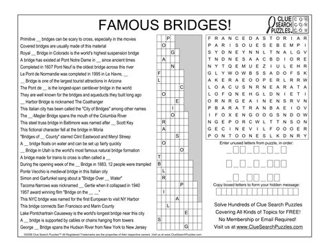 FAMOUS BRIDGES TRIVIA QUIZ