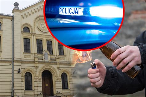 Próba podpalenia Synagogi Nożyków w Warszawie Policja zatrzymała