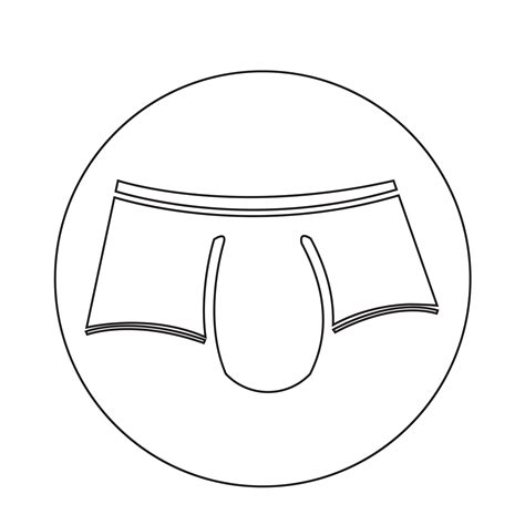 Men Underwear Icon Vector Art At Vecteezy